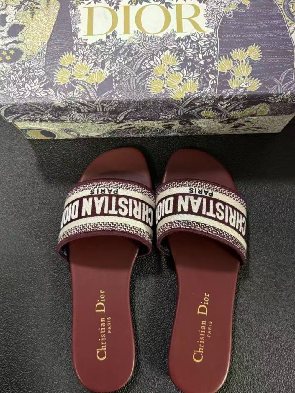 Christian Dior Dway Slide Sandals